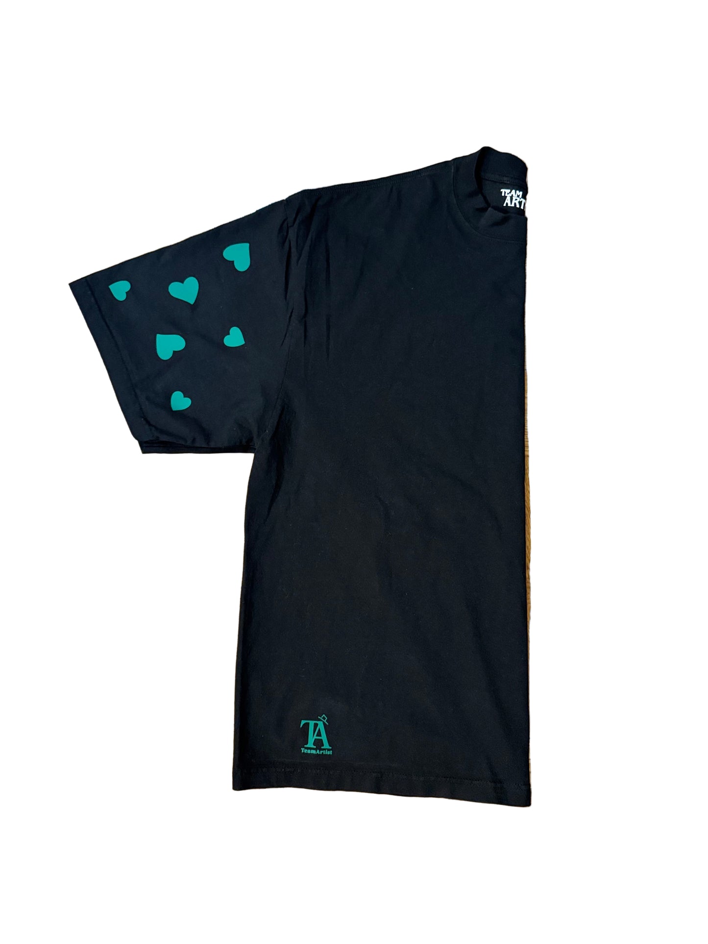 Green Love Hearted Tee