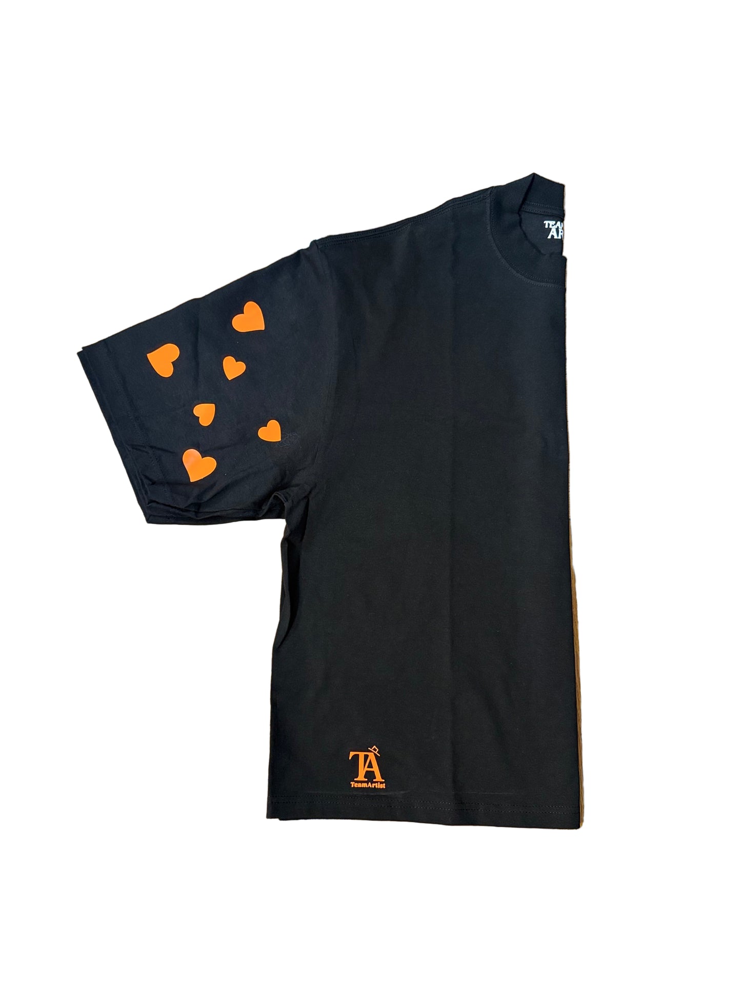 Orange Love Hearted Tee
