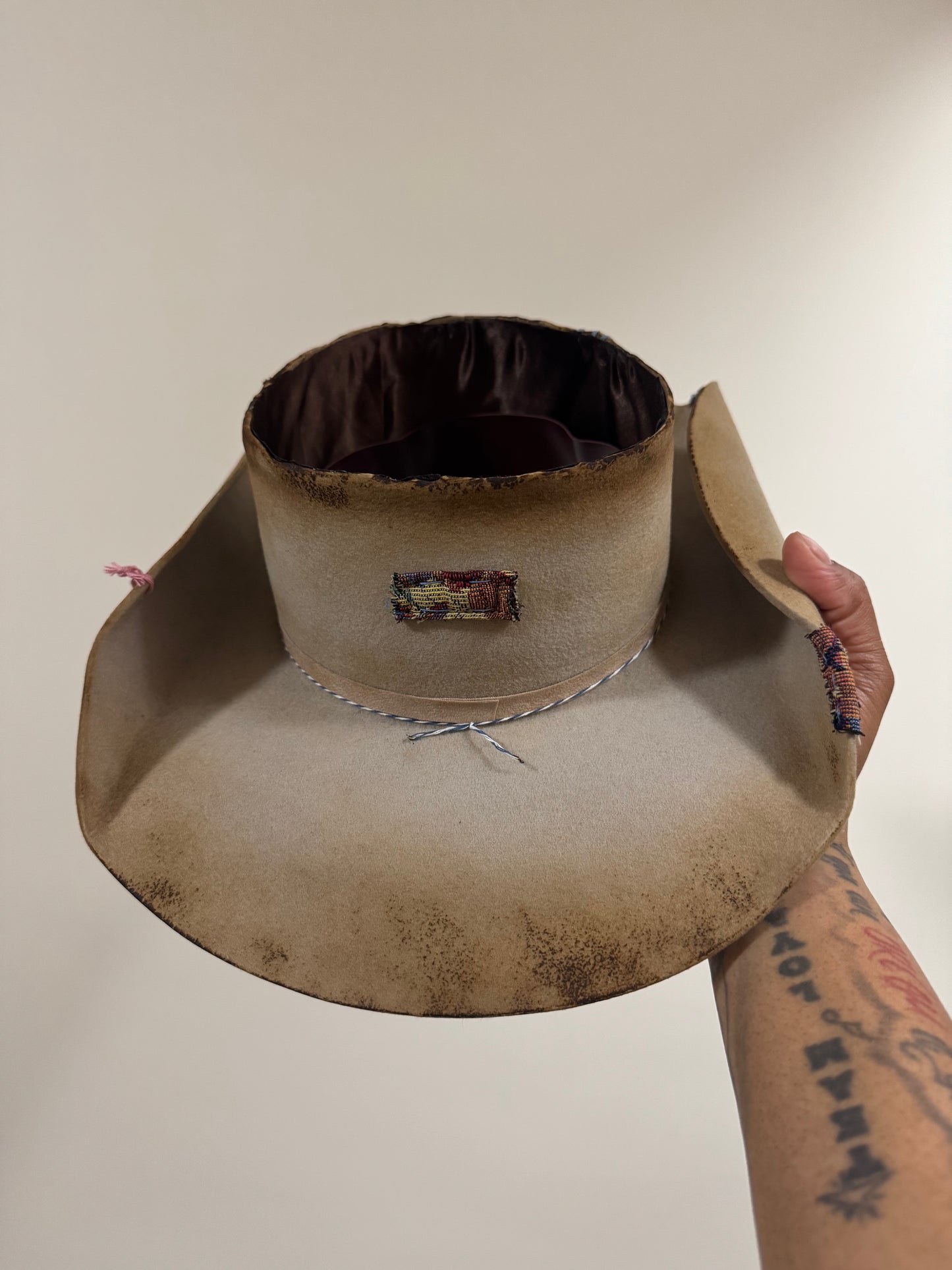 Open Crown Cowgirl Hat