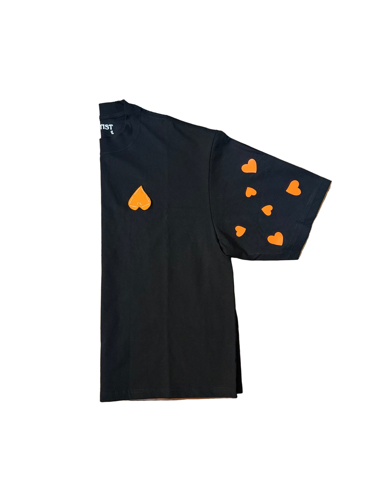 Orange Love Hearted Tee