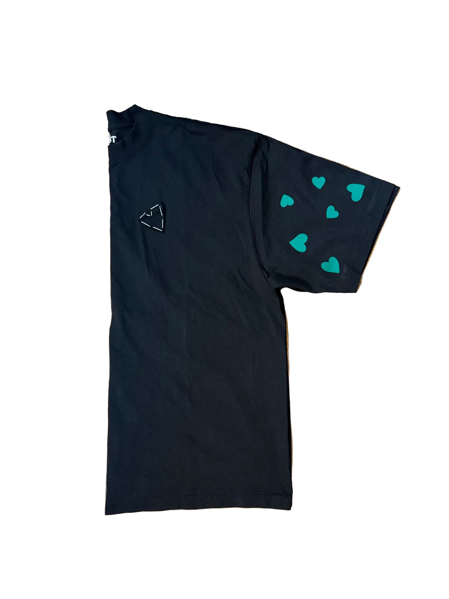 Green Love Hearted Tee