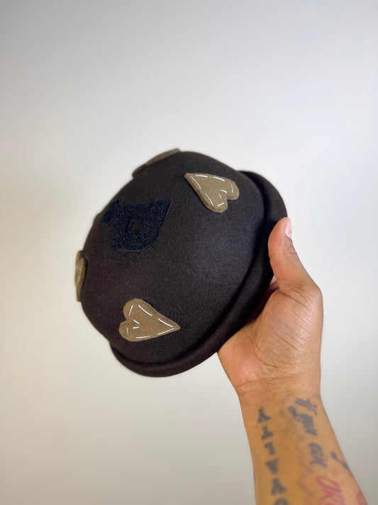 Chocolate Love Bowler Beanie